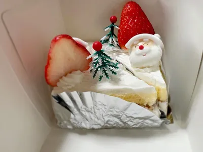 ケーキ_サンタさん_クリスマス