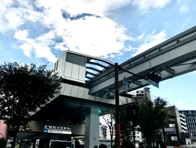 モノレール旦過駅