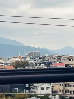 あっ！！飛行機！！