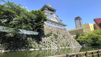 真夏の小倉城