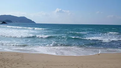 静かな海岸