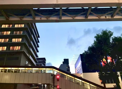 三萩野の夕方