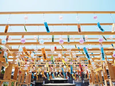 風鈴の集う涼やかな夏の日