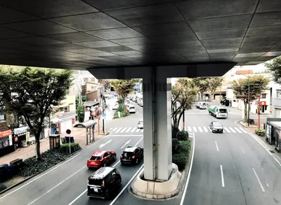 旦過駅の下