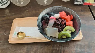 白玉あんみつ