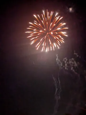 赤い花火