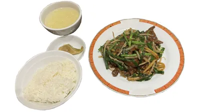 チンジャオロースー定食