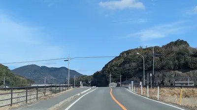 田舎に近い道路