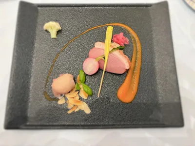 結婚式.前菜.鴨肉