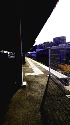 終点駅の2番線