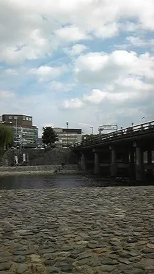 三条大橋河川敷