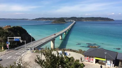 角島大橋へ