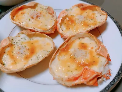 カニの甲羅焼きグラタン