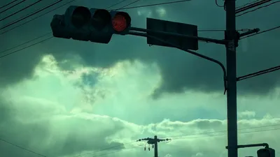 雨上がり
