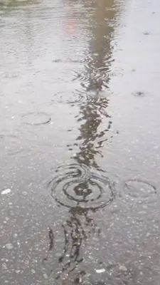 水溜りの波紋①(縦)