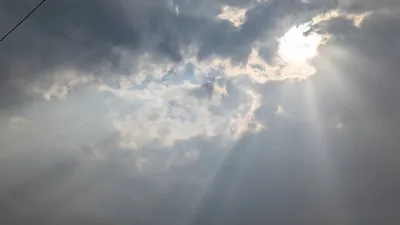 光射す後光