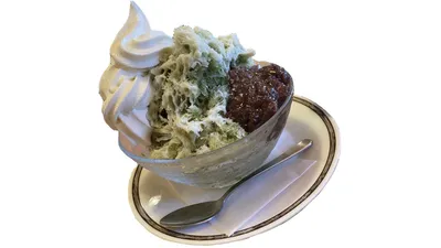 抹茶かき氷