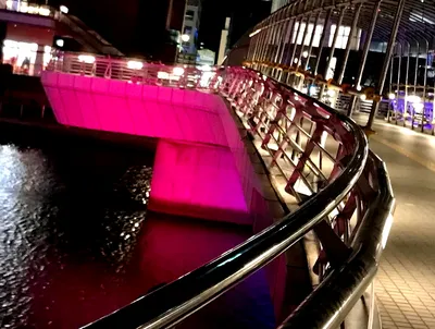 鴎外橋・紫川イルミ