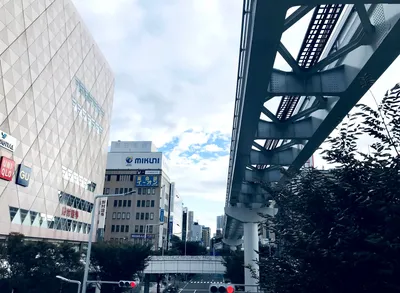 小倉駅から南を見た