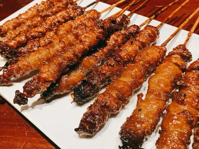 焼き鳥.皮.タレ