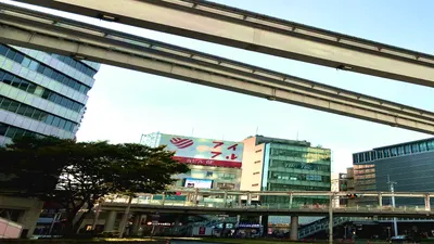 セントシティーから見た小倉駅